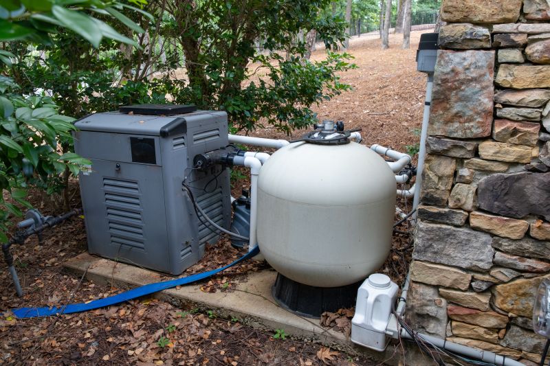 Salt Water Pool Equipment Setup